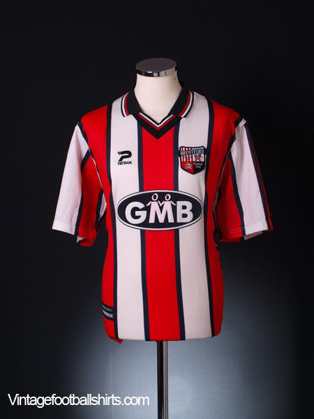 2000-02 Brentford Home Shirt L Football Shirt