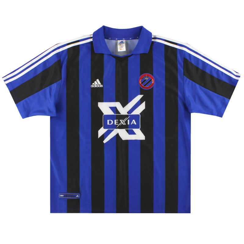 2000-02 Club Brugge adidas Home Shirt XXL Football Shirt