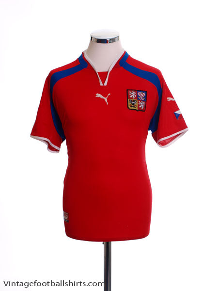 2000 02 Czech Republic Home Shirt S