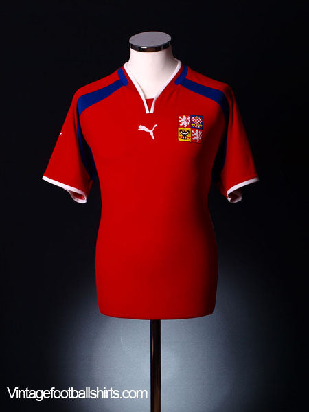 2000-02 Czech Republic Home Shirt L Football Shirt