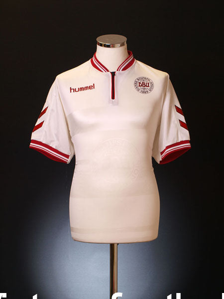 2000-02 Denmark Away Shirt XXL Football Shirt