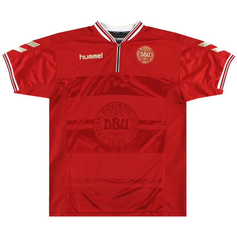 2000-02 Denmark Hummel Home Shirt XL Football Shirt