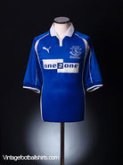 2000-02 Everton Home Shirt L Football Shirt