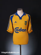 2000-02 FC Brondby Home Shirt L Football Shirt