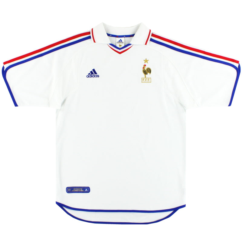 2000-02 France adidas Away Shirt *Mint* M Football Shirt