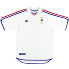 2000-02 France adidas Away Shirt M Football Shirt