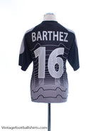 2000-02 France Goalkeeper Shirt Barthez #16 M Football Shirt