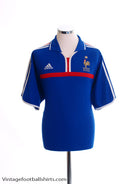 2000-02 France Home Shirt M Football Shirt