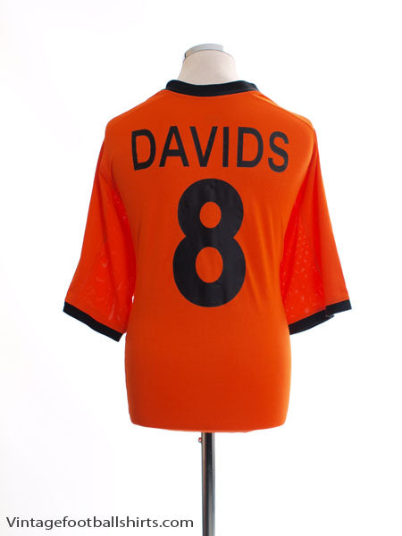 2000-02 Holland Home Shirt Davids #8 XXL Football Shirt