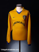 2000-02 Leeds Away Shirt L/S *Mint* XXL Football Shirt