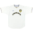 2000-02 Leeds Nike Home Shirt S Football Shirt