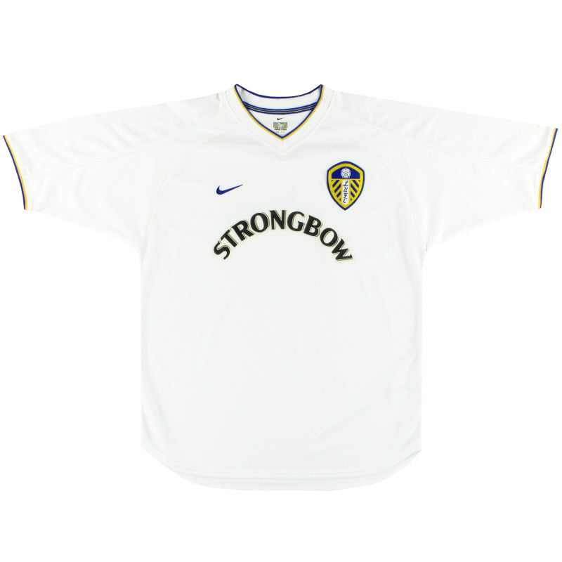 2000-02 Leeds Nike Home Shirt XL Football Shirt