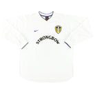 2000-02 Leeds Nike Home Shirt L/S XL Football Shirt