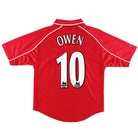 2000-02 Liverpool Home Shirt Owen #10 L.Boys Football Shirt