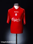 2000-02 Liverpool Home Shirt XL Football Shirt