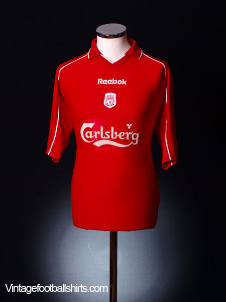 2000-02 Liverpool Home Shirt XL Football Shirt