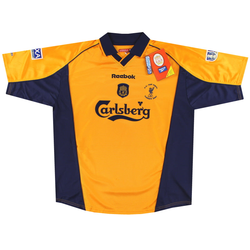 2000-02 Liverpool Reebok 'F.A Cup Final' Away Shirt *w/tags