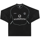 2000-02 Manchester United Umbro Goalkeeper Shirt XXL Football Shirt