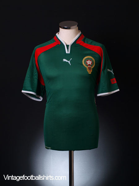 2000-02 Morocco Home Shirt XL Football Shirt