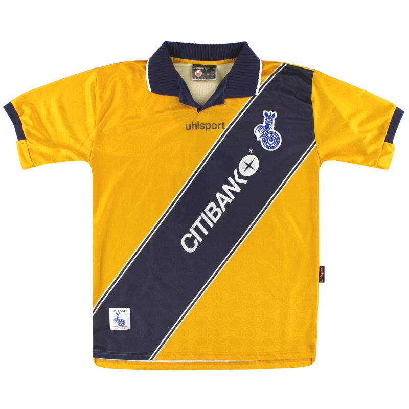 2000-02 MSV Duisburg uhlsport Away Shirt #4 M Football Shirt