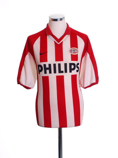 2000-02 PSV Home Shirt L Football Shirt