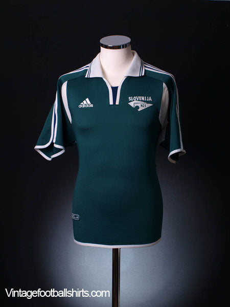 2000-02 Slovenia Home Shirt L Football Shirt