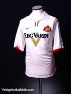 2000-02 Sunderland Away Shirt XL Football Shirt
