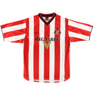 2000-02 Sunderland Nike Home Shirt L Football Shirt