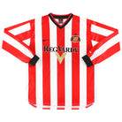 2000-02 Sunderland Nike Home Shirt L/S XL Football Shirt