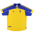2000-02 Sweden Home Shirt L Football Shirt