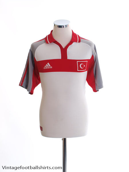 2000-02 Turkey Away Shirt S Football Shirt
