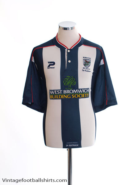 2000-02 West Brom Home Shirt XL Football Shirt