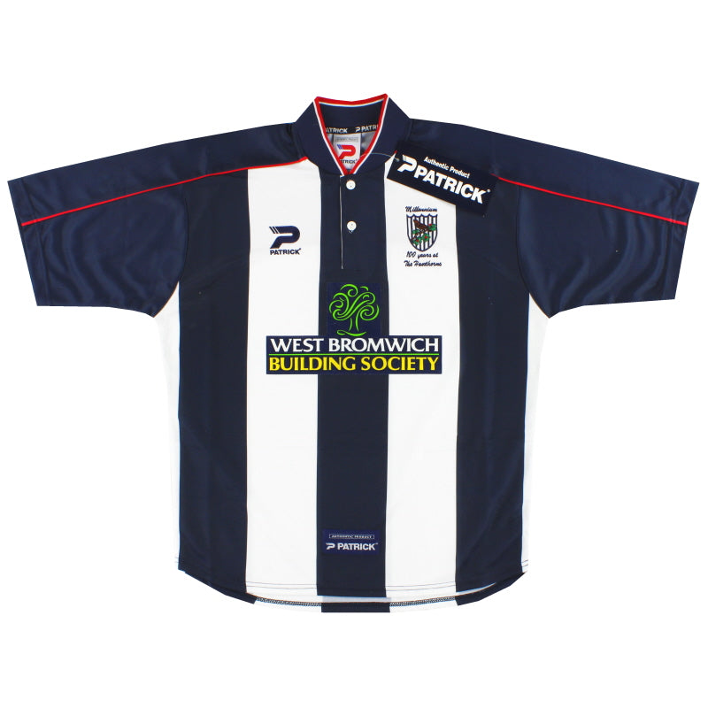 2000-02 West Brom Patrick Home Shirt *w/tags* M Football Shirt
