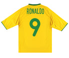 2000-02 Brazil Nike Home Shirt Ronaldo #9 XL