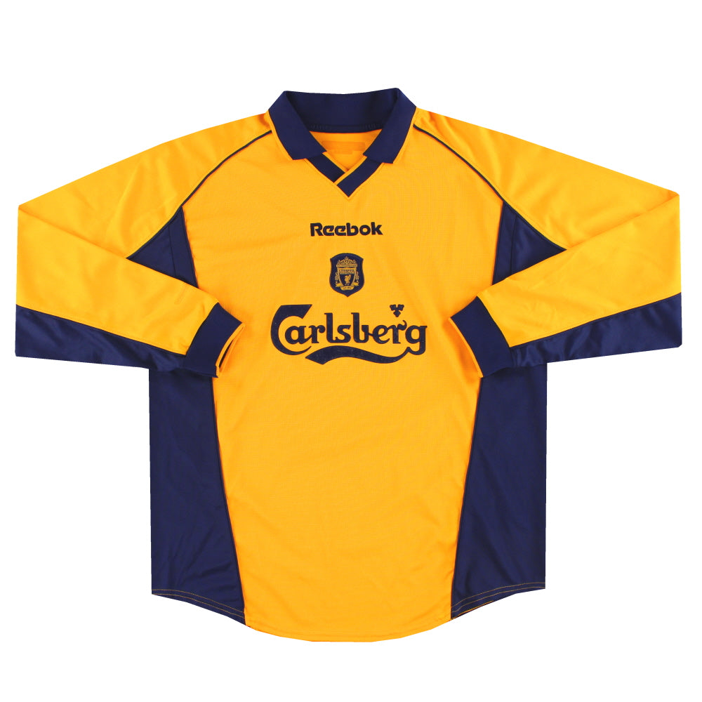 2000-02 Liverpool Reebok Away Shirt L/S L 203338 | Vintage