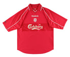 2000-02 Liverpool Reebok Home Shirt Berger #15 L