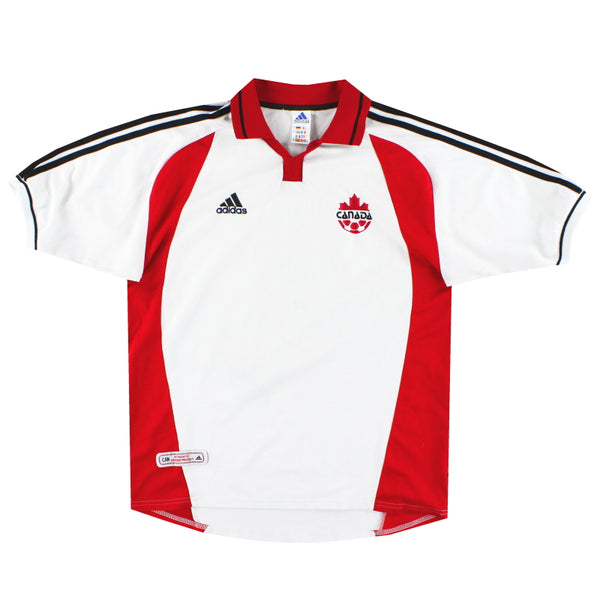 2000 Canada adidas Away Shirt L | Vintage Football Shirts