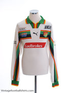 2000 GAIS Match Issue Away Shirt #9 L/S XL Football Shirt