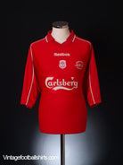 2000 Liverpool 'Ronnie Moran Testimonial' Player Issue Home Shirt #9 (Fowler) Football Shirt