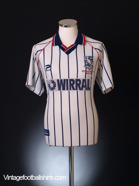 2000 Tranmere Rovers 'Worthington Cup Final' Home Shirt M Football Shirt