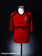 2001-02 AC Milan Third Shirt S Football Shirt