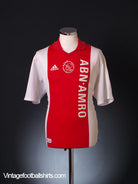 2001-02 Ajax Home Shirt L Football Shirt