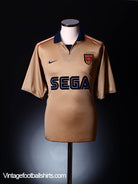 2001-02 Arsenal Away Shirt S Football Shirt