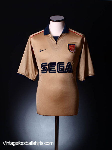 2001-02 Arsenal Away Shirt Y Football Shirt
