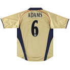 2001-02 Arsenal Nike Away Shirt Adams #6 *Mint* L Football Shirt