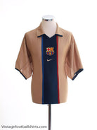 2001-02 Barcelona Away Shirt XXL Football Shirt