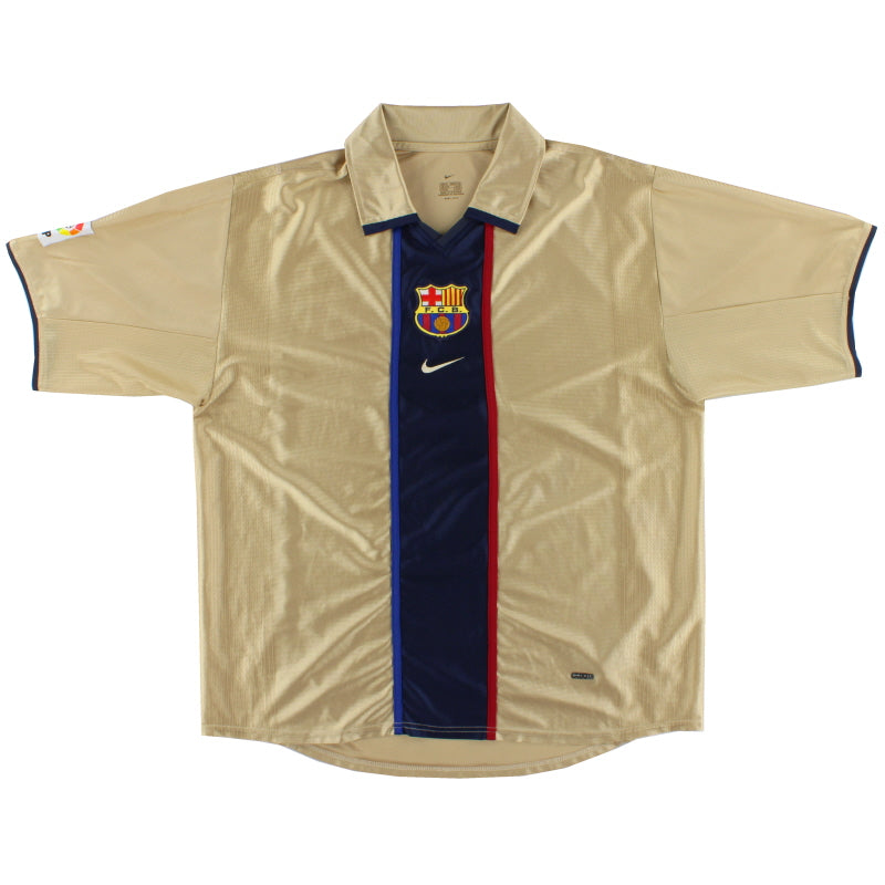 2001-02 Barcelona Nike Away Shirt XXL | Vintage Football Shirts