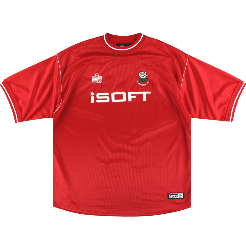 2001-02 Barnsley Admiral Home Shirt #14 L Football Shirt