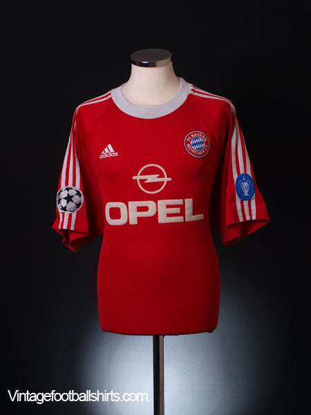 2001-02 Bayern Munich Champions League Shirt XL Football Shirt