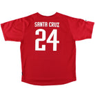 2001-02 Bayern Munich Champions League Shirt Santa Cruz #24 L Football Shirt